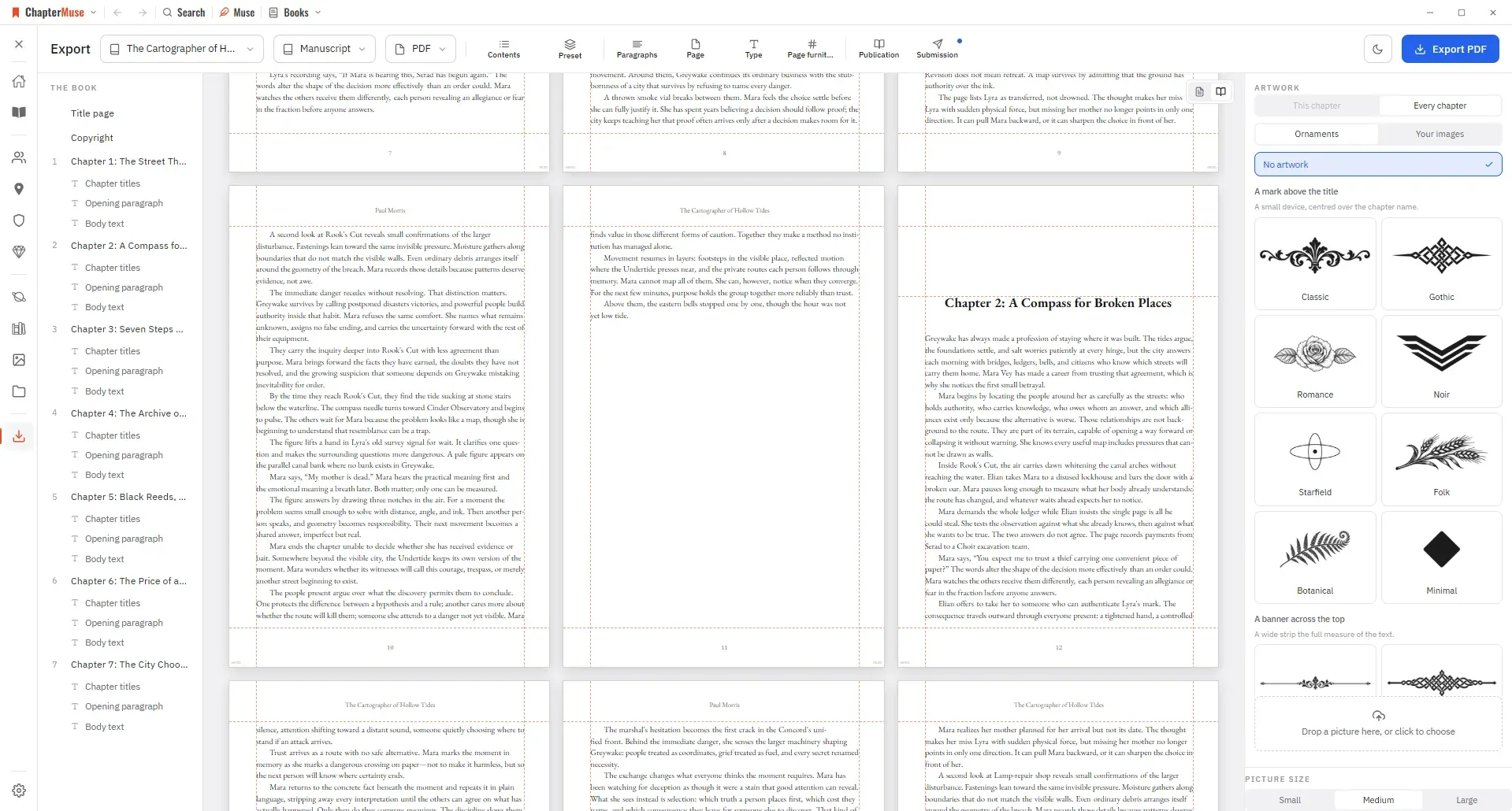 Publication and interchange exports